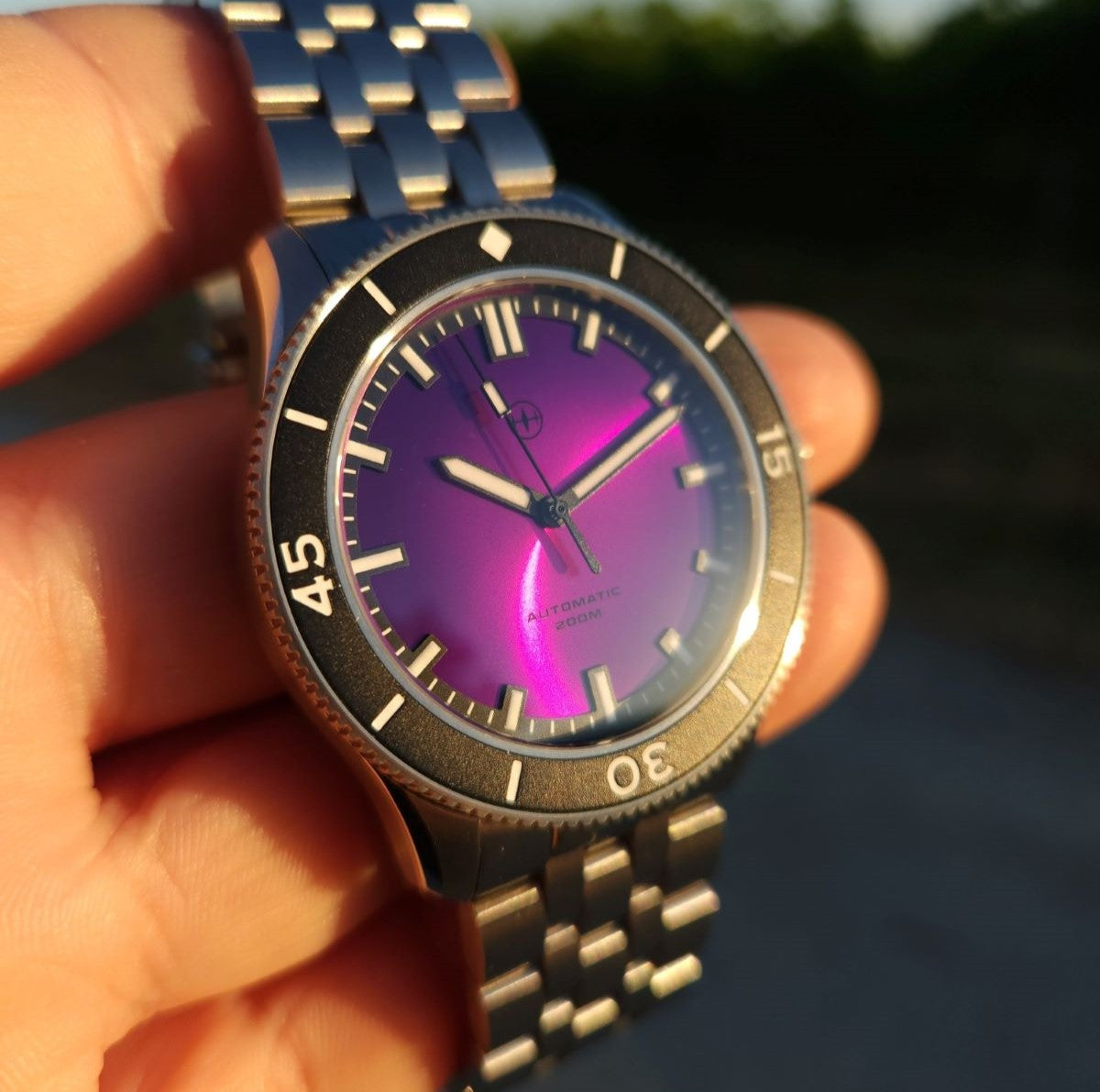 Wile Violet watch by Houtman – Australian automatic dive watch