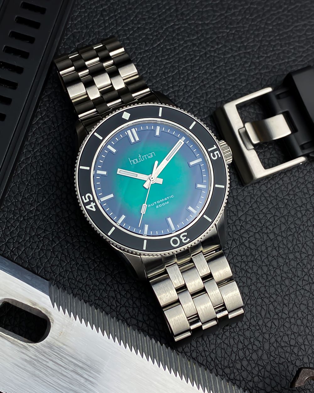 Dive Watch Pilbara Jade - Houtman Watches