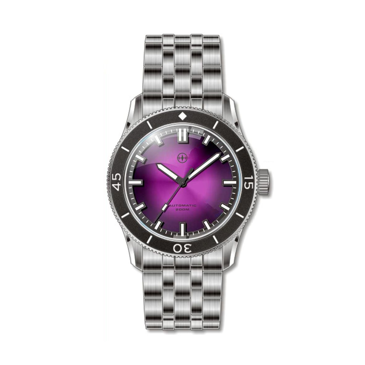 Purple 2025 dive watch